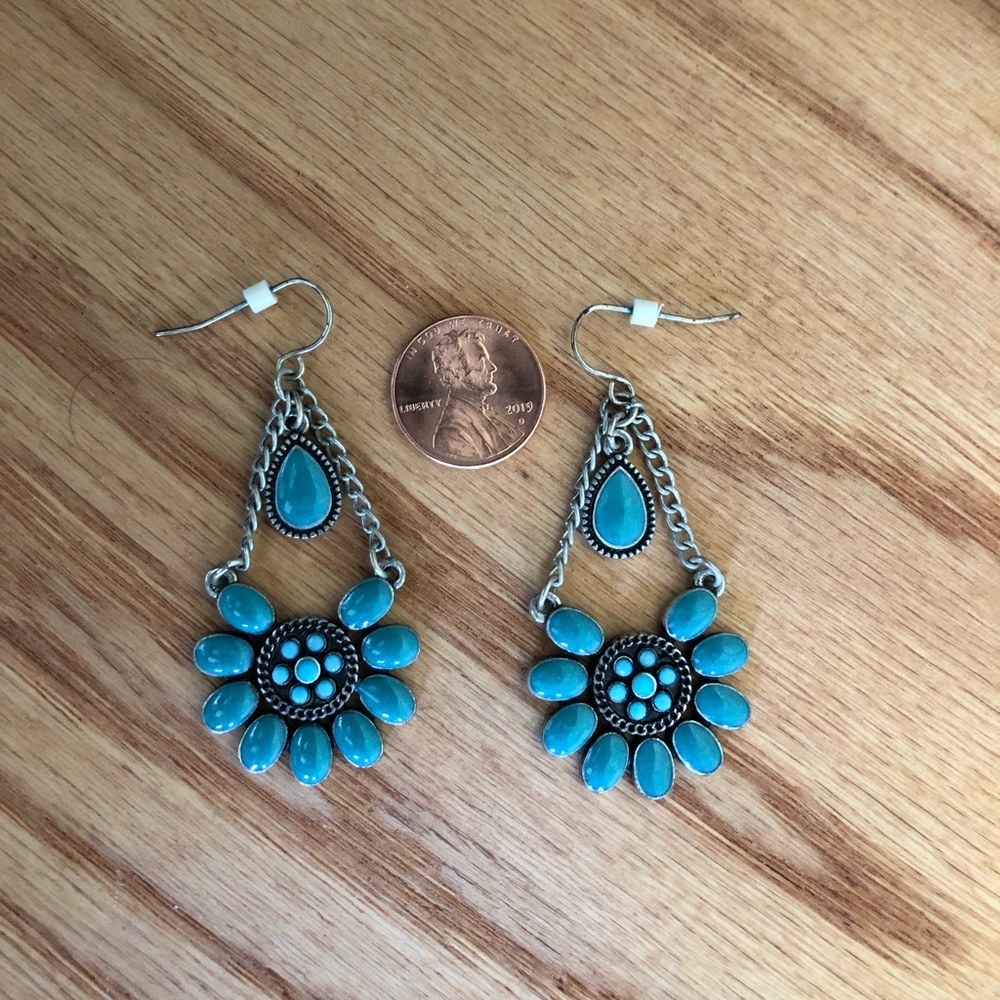 Turquoise earrings
